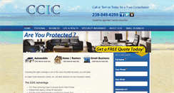 Desktop Screenshot of ccicins.com
